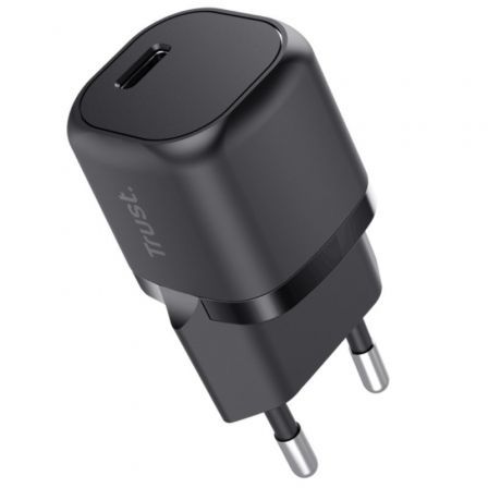 Trust Maxo Cargador USB-C 20 W Negro Compacto PD/PPS